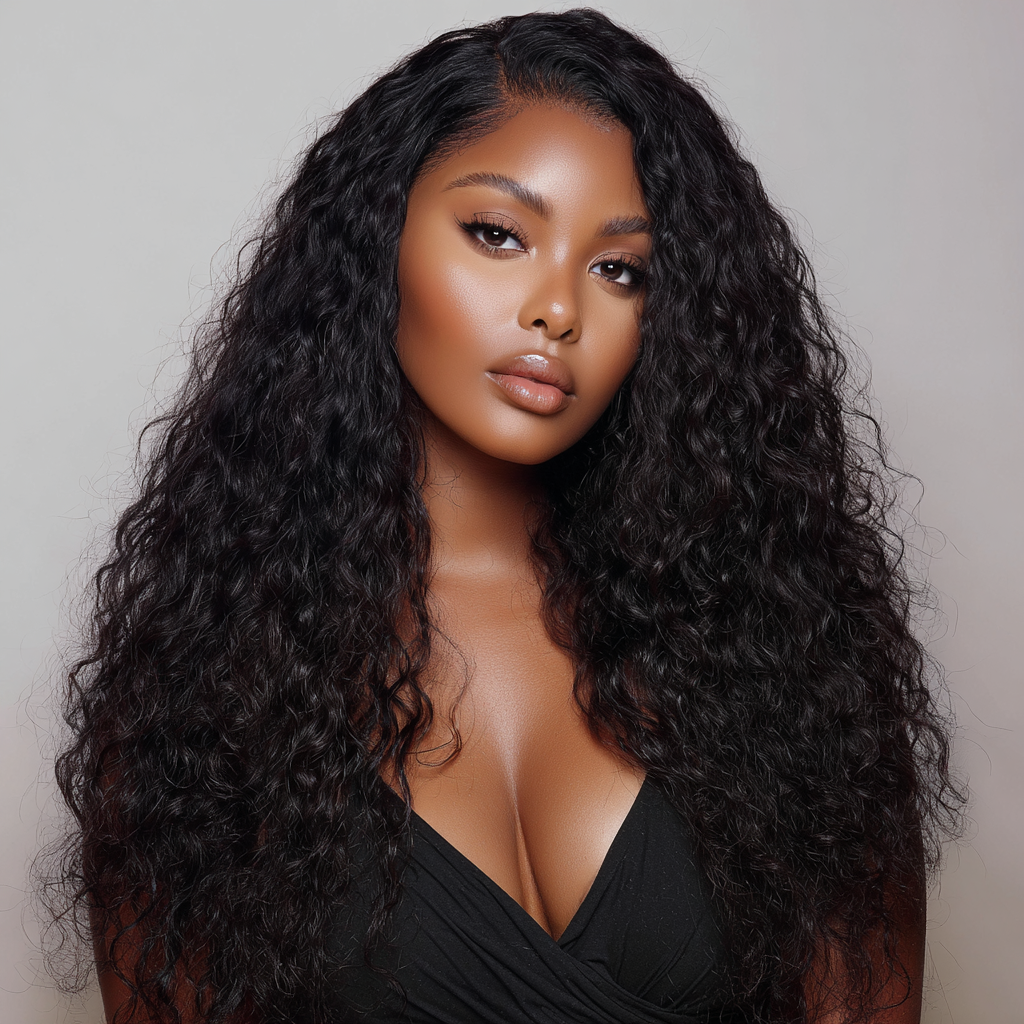Strand Sculpt No Fuss No Mess 13X6 HD Lace Front Wig Water Wave Glueless Wig