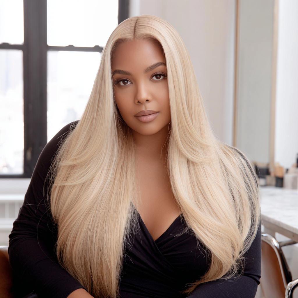 Strand Sculpt No Fuss No Mess 13X6 HD Lace Front Wig Blonde Glueless Wig