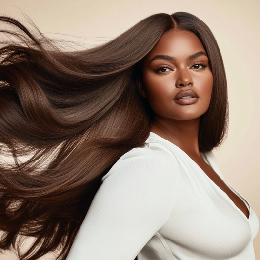 Strand Sculpt No Fuss No Mess 5x5 Brown HD Lace Closure Wig Glueless Wig