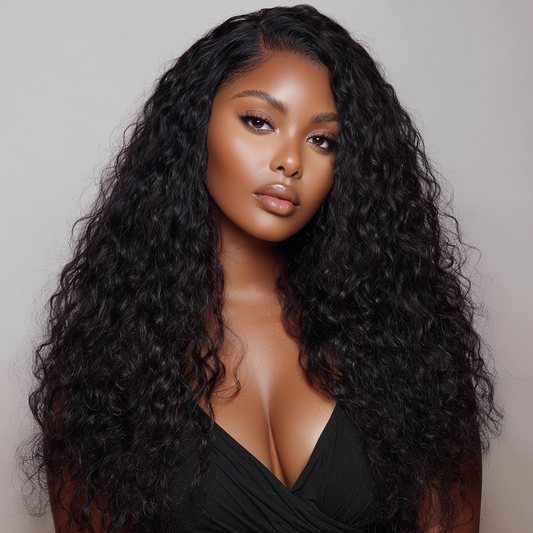 Strand Sculpt No Fuss No Mess 13X6 HD Lace Front Wig Water Wave Glueless Wig