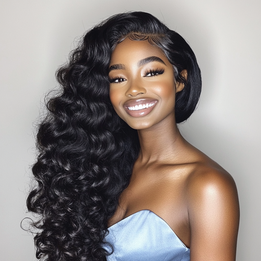 Strand Sculpt No Fuss No Mess 13X6 HD Lace Front Wig Burmese Curly Glueless Wig