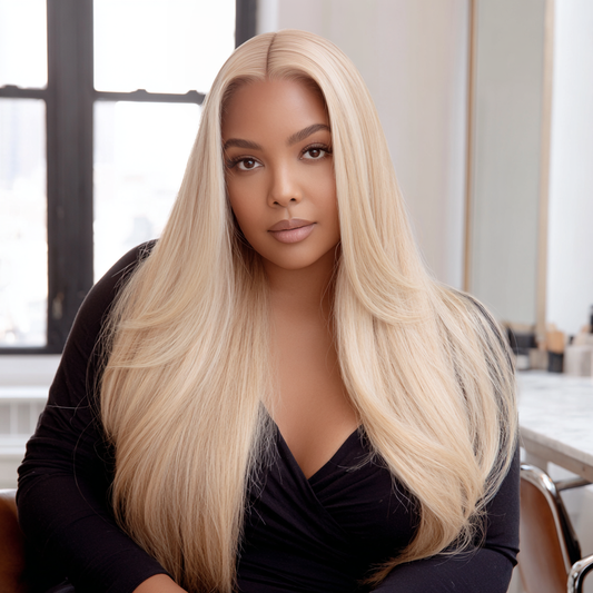 Strand Sculpt No Fuss No Mess 13X6 HD Lace Front Wig Blonde Glueless Wig